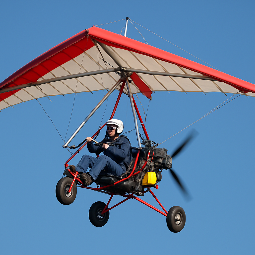Microlight Flying